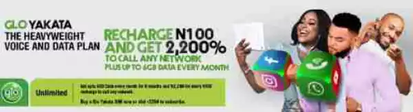 GLO Yakata: How To Get Up To Free 6GB On Your Glo Sim 